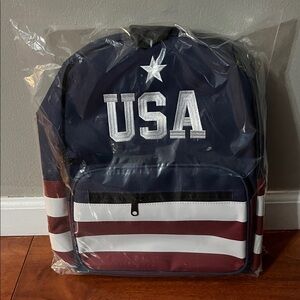 USA Navy Blue Backpack